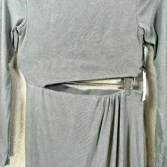 ASTR THE LABEL Long Sleeve Maxi Cut Out Tight Sexy Dress Women Small New - Picture 12 of 15